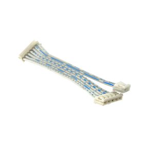 UL2468 Custom Wire Harness Cable White Blue Cable Assembly EHR / XHP For Printer