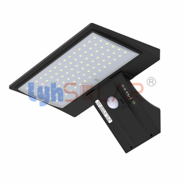 Buy 4.2W Bright Solar Wall Light With Motion Sensor Ip65 Waterproof Security Lamp at wholesale prices