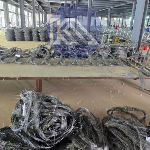 Inconspicuous Obstacle Fence Security Wire Mesh Barrier MZP Tangle Barely