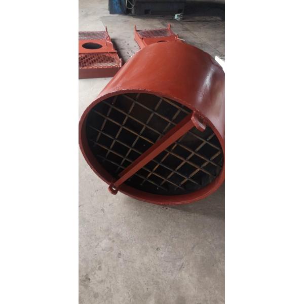 Drawstring Concrete Tremie Steel Pipe 273 Mm Construction Material For Piling