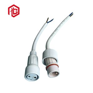 2-5 Pins Waterproof Outdoor Cable Connector Features Rainproof Anti-corrosion