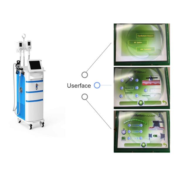 Cryo handles cool tech fat freezing weight loss vacuum machine