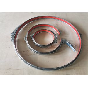 Modular Steel Hose Quick Release Clamp Industrial Dust Collection Ducting