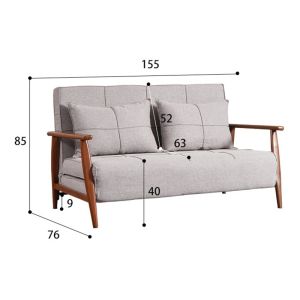 BN New Style Folding Sofa Bed Double Sofa Variable Tatami Bed Living Room Small