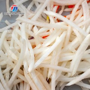 Double head vegetable cutting machine Onions Saiko persimmon papaya Potato