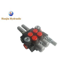 Hydraulic Control Valves 40 Liters Directional Manual Valves Monoblock Valves