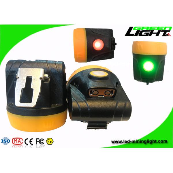 3.8Ah Capacity Miners Cap Lamps Cordless 10000lux For Mining Site Safety Lighting