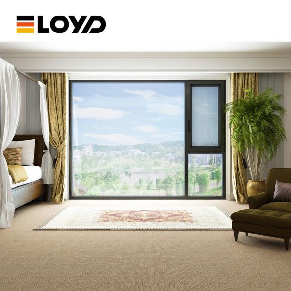 Buy Double-Glazed Aluminum Casement Window with Enhanced Security at wholesale prices