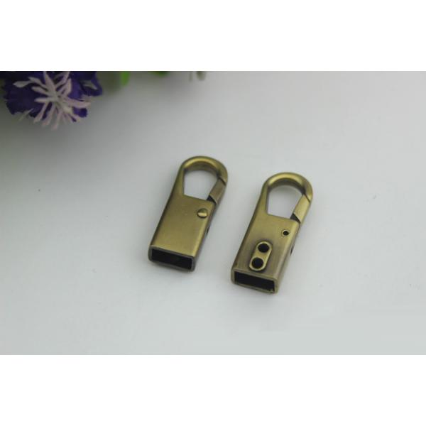 Metal accessories zinc alloy various color key chain hardware snap hook with screws