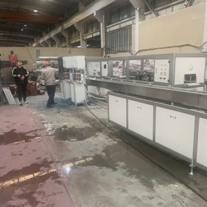 Fully Automatic Plastic Rattan WPC Profile Extrusion Line Single Screw