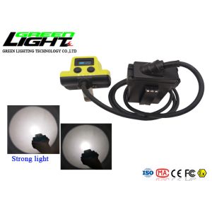 IP68 530lum 16000lux LED Miners Cap Lamp 13600mAh