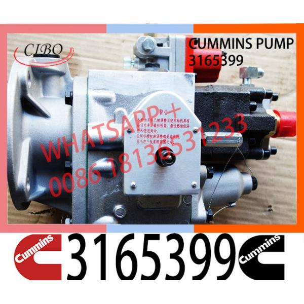 K1044 Engine Parts PT Pump Dynamo 250KW 3165399 PT Pump 3074672