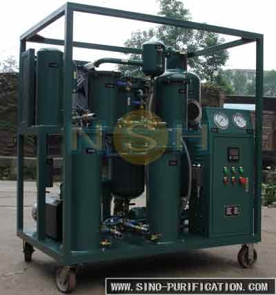 Buy 35kw Degassing Vacuum Lubrication Oil Purifier 1800L/H at wholesale prices