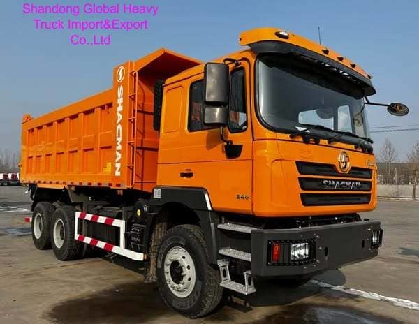 Brand New Shacman F3000 Heavy Duty Dump Truck with 30 Tons Capacity and 10 Wheels for Mining Transportation