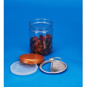 Lightweight Clear Plastic Boxes With Lids Round Shape Food Grade Material