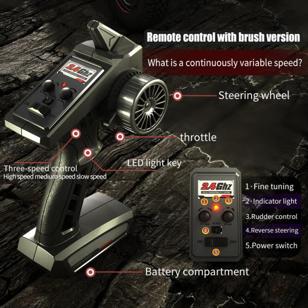 120m Remote Control speed Vehicle Brushless Electric Colour Box Plastic Model