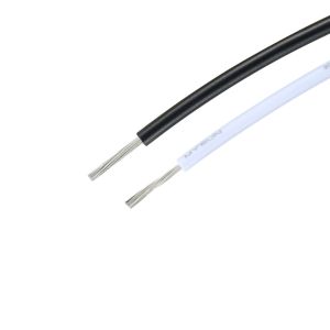 China Multi Functional White Stranded Hookup Wire 26 AWG Environment Friendly on sale