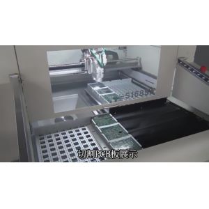 YS-F01 CNC PCB Router Machine , PCB depaneling machine