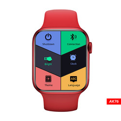 2.5D Full Touch Blood Pressure Brands AK76 Smart Watch Charging Clip Kids Games