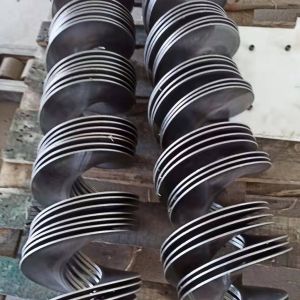Stainless Steel Helical ODM Spiral Blade Sludge Dewatering