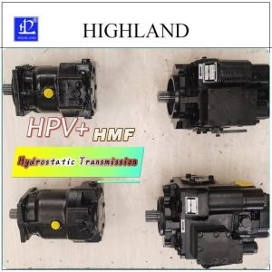 Efficient Hydrostatic Drive Transmission For Hydraulic System Components