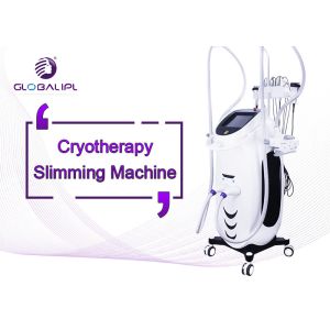 Body Sculpting Cryolipolysis Machine Wind / Water And Semiconductor Cooling