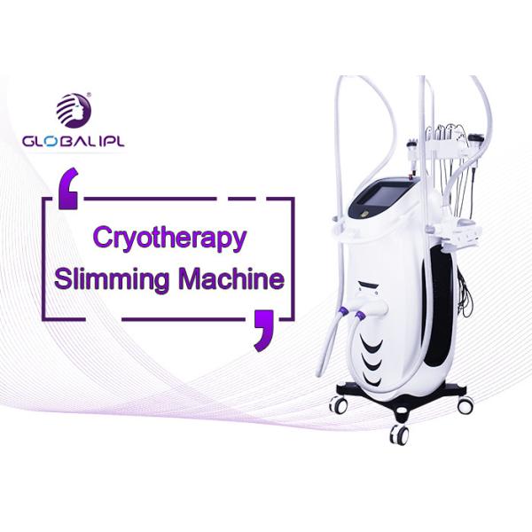 Body Sculpting Cryolipolysis Machine Wind / Water And Semiconductor Cooling