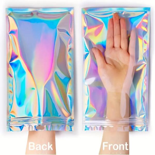 Custom Printed Aluminium Foil Laminated Pouches For Fresh Snacks Storage Odor Proof