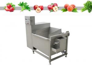 China Industrial Salad Washer Machine Air Bubble Vegetable Mix Washing Line on sale