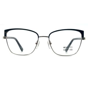 MD132 Unisex Metallic Optical Frames Premium Quality Stainless Steel Material