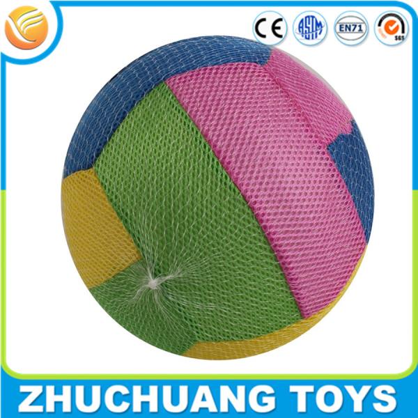 Buy 40cm cheap inflatable soft fabric covered cloth basketball ball at wholesale prices