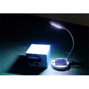 Solar 4 LED desk lamp