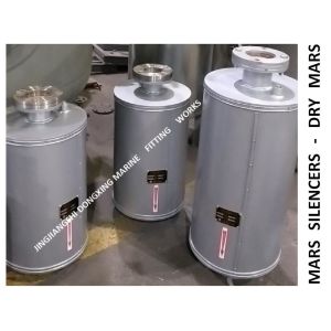 Q235-A carbon steel material marine muffler, marine spark extinguisher, marine