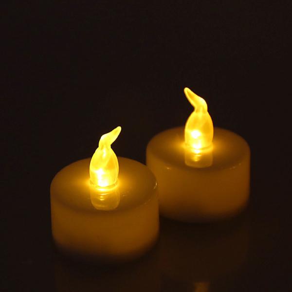 Bar Products Promotional LED Electronic Candle Dia 3.7*5.4cm PP Logo Customized