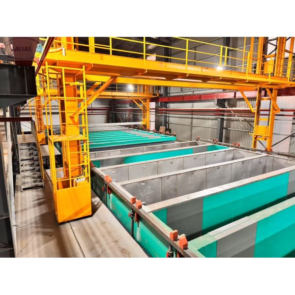 6063 6061 7075 Aluminum Alloy Anodizing Production Line for Solar Aluminum Frame