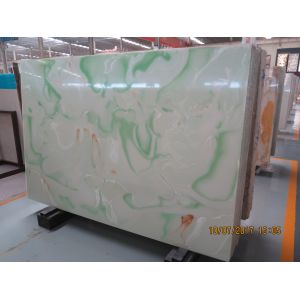 White Quartz Solid Stone Countertops / Solid Surface Kitchen Countertops