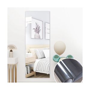 Removable Mirror Stickers Smooth Surface for Home Wall Decorations Self Adhesive