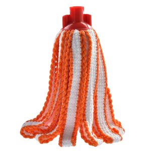 Commercial Replacement Socket Cotton Synthetic Revolution Heavy Duty String Mop