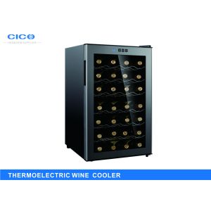 Quality High Capacity Thermoelectric Wine Refrigerator , Dual Zone Wine Cooler for sale