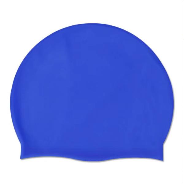 Professional Silicone Swimming Cap with Colored Silkscreen Printing and Moulding Service