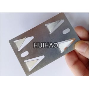 50x80mm stainless steel single clip impaling clips with 4 spikes