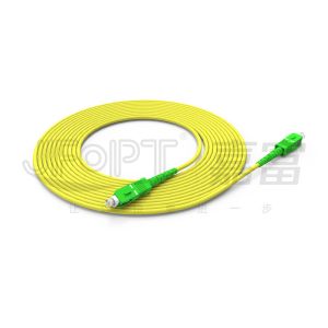 1m LSZH OEM SC-SC/UPC SX OS1/OS2/OM3/OM4 Fiber Optic Patch Cord with Ceramic