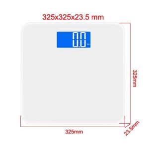 Buy cheap Impact Resistant Extra Large Glass Platform Digital Bathroom Scale from wholesalers