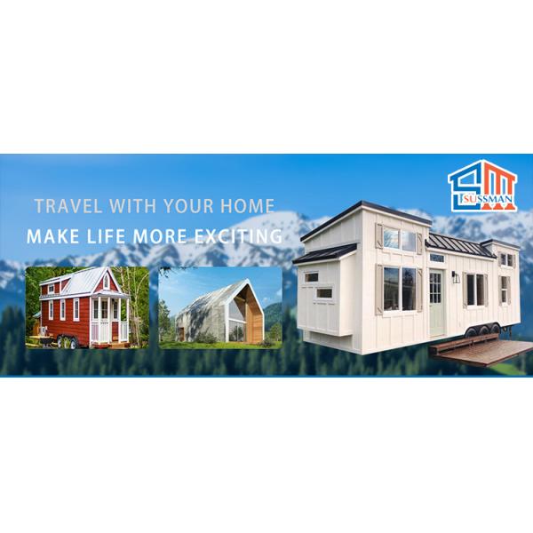 35sqm Shutter Door Garbage Sorting Room Modern Prefab Tiny Homes