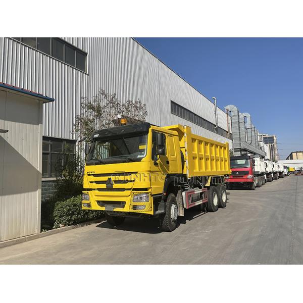 HOWO Euro2 6x4 20 Cubic Heavy Duty Dump Truck 10 Self Loading