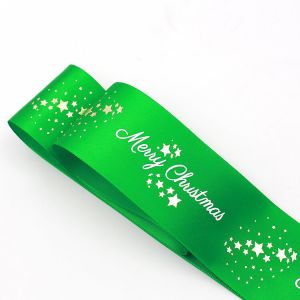 Single Face Custom Printed Ribbon , Woven Technics Eco Friendly Ribbon