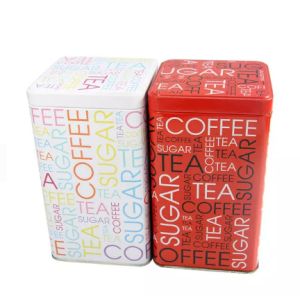 Customized Logo Printed Eco Friendly Tin Cans For Coffee Storage Coffee Blends