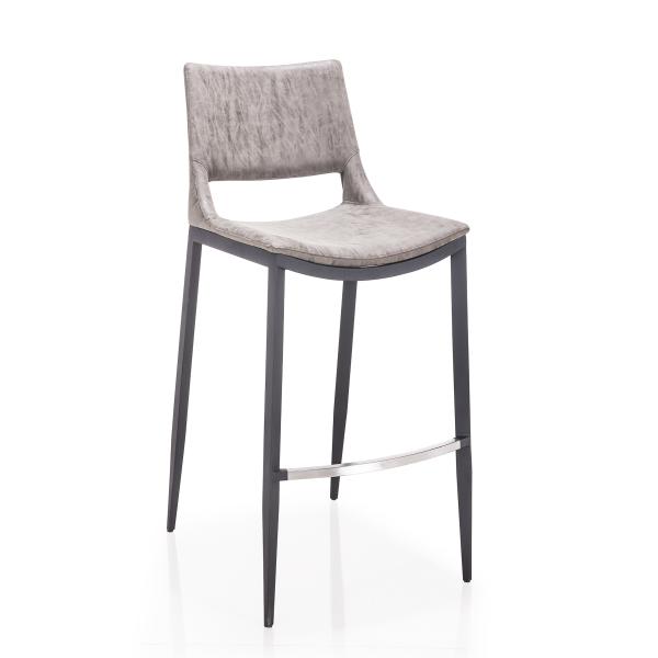 Buy Furniture Breathable PU Modern Metal 106cm Kitchen Bar Stool at wholesale prices