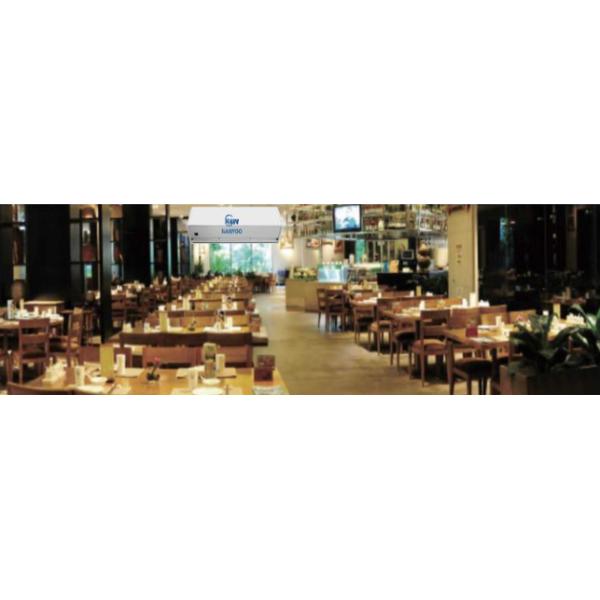 Quite Wind Wheel Centrifugal Commercial Door Air Curtain 330W 46dB For Dining Room