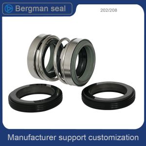 Unbalanced 202 208 Submersible Pump Mechanical Seal 60mm Singe Spring